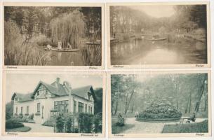 Tatabánya - 6 db RÉGI város képeslap