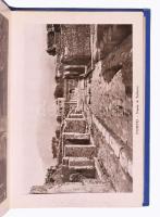 4 db olasz városképes leporelló: Ricordo di Milano, Pompei, Roma, Torino. Vegyes állapotban