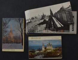 5 db MODERN külföldi város képeslapfüzet + 1 db képeslap / 5 modern foreign town postcard booklets + 1 postcard