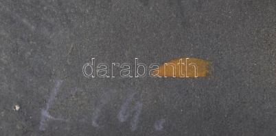 Khell Csörsz (1953-): Cím nélkül, 1979 körül. Plakátterv (visszautasított). Tempera, airbrush, ceruz...