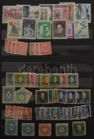 Vegyes magyar és külföldi tétel, benne javarészt magyar bélyegek, gyűjtemény, gyűjteményrész, rendez...