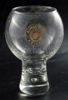 'Unicum Szilva' pohárkészlet, eredeti dobozában, 6 db, 0,33l, m: 13 cm