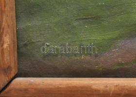 D. Némethy Miklós (1880-?): Erdélyi táj. Olaj, vászon. Jelezve balra lent. Laza léckereten. 56x70 cm