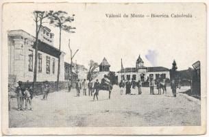 1923 Valenii de Munte, Biserica Catedrala. C. Panaitescu / church (tear)