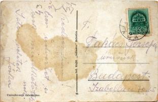 1941 Szabadka, Subotica; Fő tér, repülőgép / Trg Oslobodjenja / main square, airplane (fl)