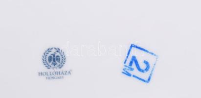 Hollóházi Erika mintás 6 személyes 24 részes étkészlet. Jelzett, teljes, hibátlan