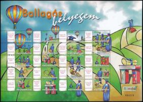 2018 Postai reklámcélú bélyegívek - Ballagás bélyegem - Hőlégballon