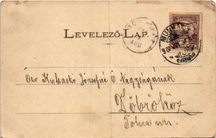 1901 Máramarossziget, Sighetu Marmatiei; Rónaszéki Ferenc-bánya és környéke. Kaufman Ábrahám kiadása...