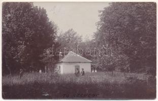 Szászváros, Broos, Orastie (?); ház / house. Adler fényirda, photo (EK)