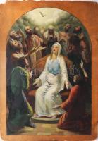 D. Némethy Miklós (1880-?), 3 db mű két hordozón: Bátyai r. k. templom díszítő vázlatai, második bol...