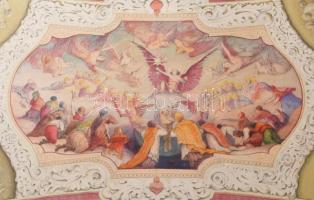 D. Némethy Miklós (1880-?), 3 db mű két hordozón: Bátyai r. k. templom díszítő vázlatai, második bol...