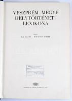 Ila Bálint, Kovacsics József: Veszprém megye helytörténeti lexikona. Bp., 1964, Akadémiai Kiadó. (Magyarország helytörténeti lexikona) Kiadói egészvászon-kötésben, volt könyvtári könyv