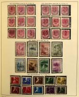 Magyar gyűjtemény 1945-1985 10 db előnyomott albumban