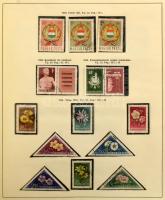 Magyar gyűjtemény 1945-1985 10 db előnyomott albumban