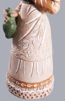 Kovács Margit (1902-1977): Lány korsóval. Festett kerámia, jelzett, hibátlan 39,5 cm /// Margit Ková...