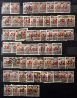 Portó rendező A4 berakóban + kevés külföldi bélyeg A/4 berakóban (dohos)