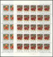 1986 Gyümölcsök II. hajtatlan teljes ívsor