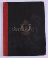 ca 1890 Legkedveltebb csárdás táncok gyűjteménye. Kottafüzet dekoratív litho címlappal, egészvászon ...