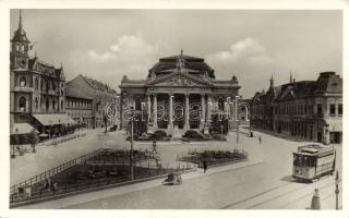 Nagyvárad Horthy square with Szigligeti theatre photo