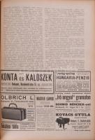 1908 Az Új Idők XIV. évfolyam második fél évfolyamának számai félvászon kötésbe kötve, szerk. Hercze...