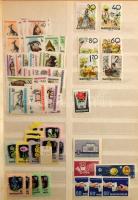 1968-1983 Magyar bélyegek 3 db berakóban (dohos, több bélyeg betapadt a berakóba)