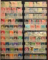 Vegyes külföldi tétel, főleg európai országokból, gyűjtemény kezdemények, több példányok, 4 db közep...