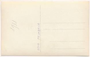 1933 Déva, Farmacia Dacia / Dacia gyógyszertár, városháza / pharmacy, town hall. photo