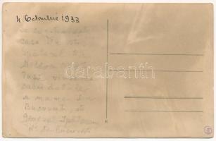 1933 Bucharest, Bukarest, Bucuresti, Bucuresci; házépítés a Spatarul Nicolae Milescu utcában / const...