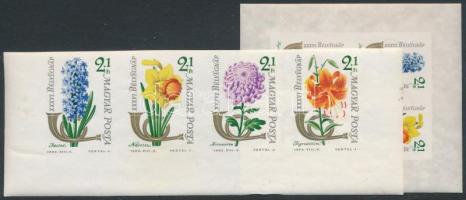 1963 Bélyegnap vágott sor és vágott blokk (9.500)