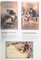 Szerelem régi képes levelezőlapokon. Szerk.: Karácsonyi Gréta. Bp., 1994, Postcard Bt. Gazdag képany...