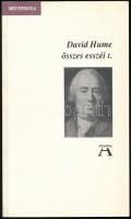 David Hume összes esszéi I. Mesteriskola. Bp., 1992., Atlantisz. Kiadói papírkötés