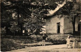 1916 Feredőgyógy, Fürdőgyógy, Algyógyfürdő, Geoagiu-Bai, Feredeu; Bornemisza sor. Róna és Kinast felvétele / street view (EK)