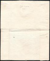 1755 Levél az esztergomi érsek szárazpecsétjével Szakolcára