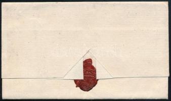 ~1844 Levél 12kr viteldíjjal, "ROSENAU" - Csejte