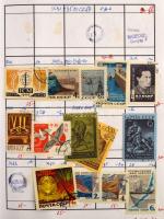 Szovjetunió 1-2 ezer db bélyeg 7 db cserefüzetben