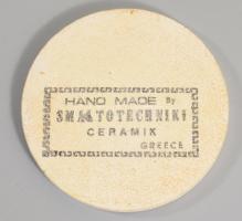 7 darab görög poháralátét, d: 9 cm