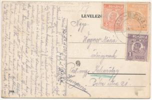 1925 Bikszád-fürdő, Bicsad, Baile Bixad; Görögkatolikus templom és iskola / Greek Catholic church an...