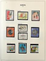 1976-1986 Szinte komplett Europa CEPT gyűjtemény blokkokkal és kisívekkel Davo albumban