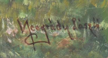 Neogrády László jelzéssel: Erdőrészlet. Olaj, farost. 60x80 cm