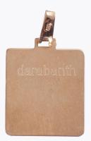 Arany (Au) függő, jelzett, 14k, nettó 5,7g