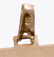 Arany (Au) függő, jelzett, 14k, nettó 5,7g