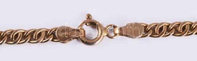 Arany (Au) nyaklánc, jelzett, 14k, nettó 7g