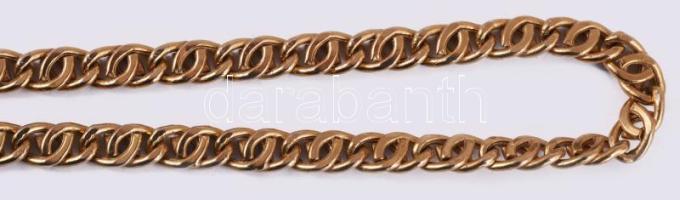 Arany (Au) nyaklánc, jelzett, 14k, nettó 7g