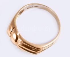 Arany (Au) gyűrű, 14k, m:58, jelzett, nettó 6,7g
