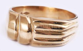 Arany (Au) gyűrű, 14k, m:58, jelzett, nettó 6,7g