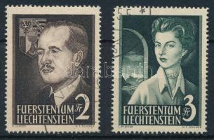 Liechtenstein 1955 Mi 332-333 (Mi EUR 160,-)