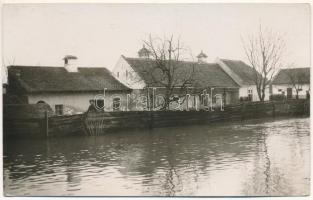 Fogaras, Fagaras; árvíz / flood. G. Szabó photo (vágott / cut)