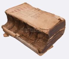 "Szent Biblia, az-az: Istennek ó és új testamentomában foglaltatott egész Szent Irás" (Kár...