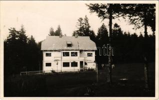 1940 Kassai Havasok, Kojsói Havasok, Kojsov (Kassa, Kosice); A Magyarországi Kárpát Egyesület Ottília menedékháza / mountain rest house, tourist house. photo (EK)