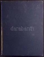Háború előtti francia több példányos rendező kb 1900-tól, megtömött 12 vastag fekete lapos nagyalakú...